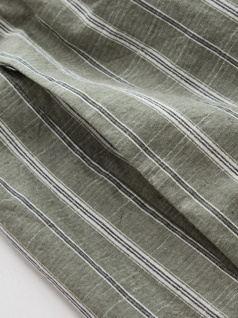 Commmense Striped Cotton Linen Halter Top & Pants - Picture 6 of 16
